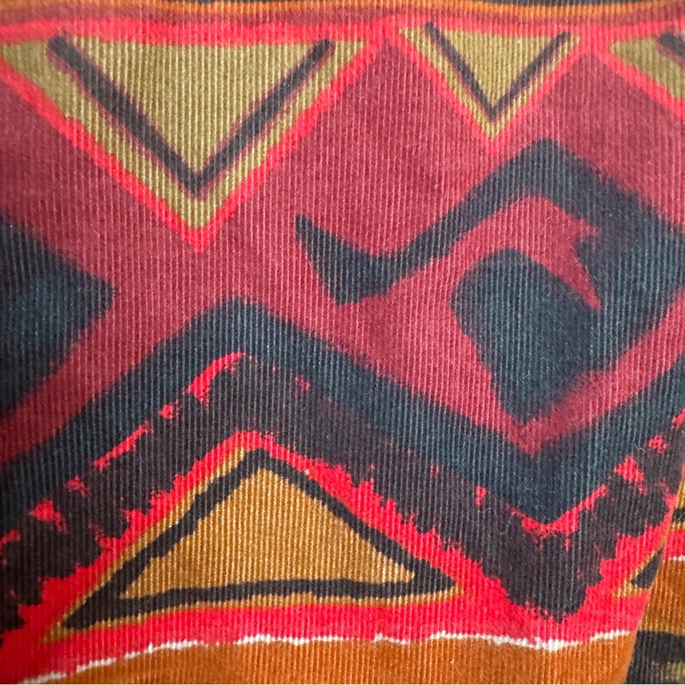 Chico’s Southwestern Print Corduroy Shirt Small - Picture 6 of 8